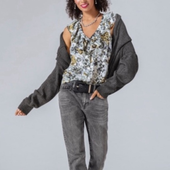 CAbi Tops - Cabi 4350 Bronze Rosy Blouse Size XS